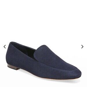 NWOB Vince | Brette Suede Easy Loafers Navy Blue 6.5